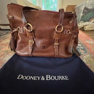 Dooney & Bourke Brown Leather Tote